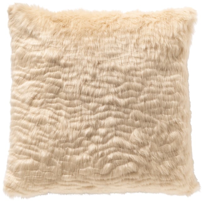 Housse de coussin Benja beige clair <span itemprop=