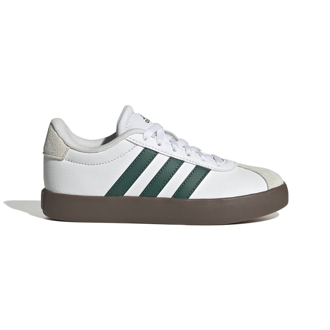 Baskets en cuir VL COURT 3.0 blanc/vert <span itemprop=