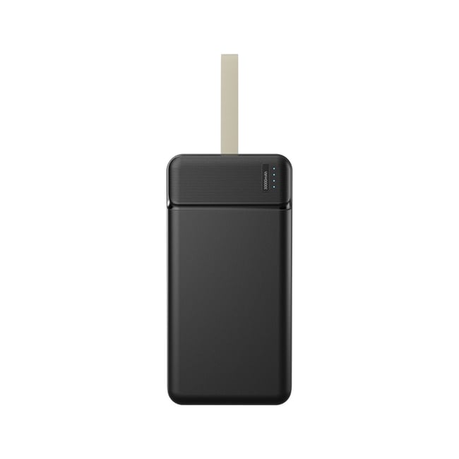 Batterie externe grande capacité 30 000 mAh TRAVEL noir <span itemprop=