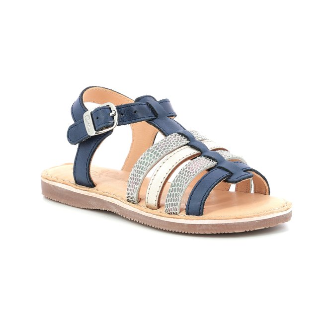 Sandales Cuir DROLOTE marine <span itemprop=