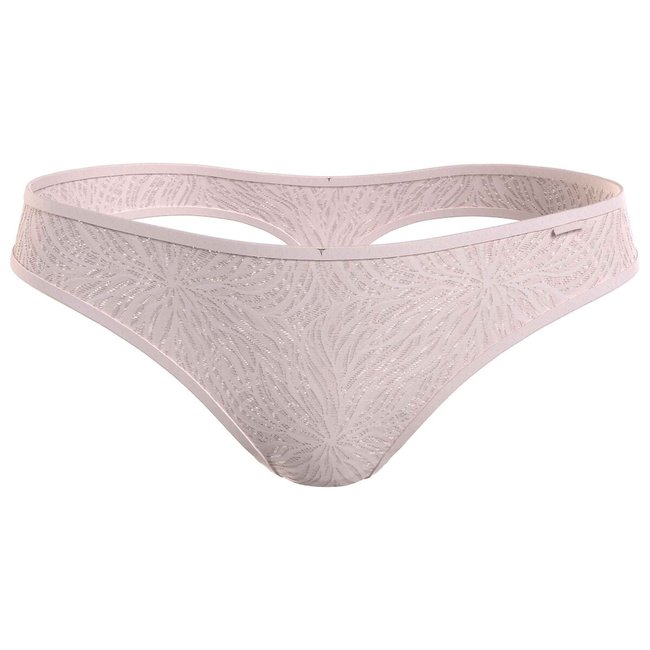 String in pizzo rosa polvere CALVIN KLEIN UNDERWEAR