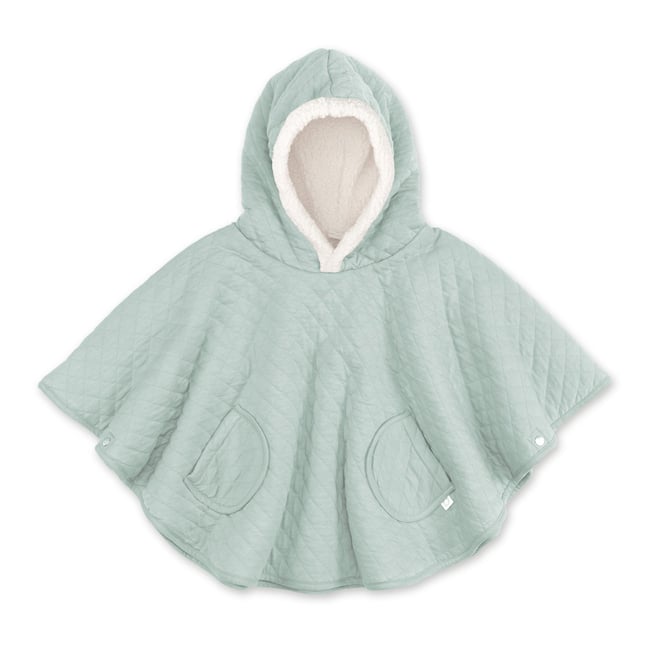 Poncho de voyage - Pady quilted - teddy lunar <span itemprop=