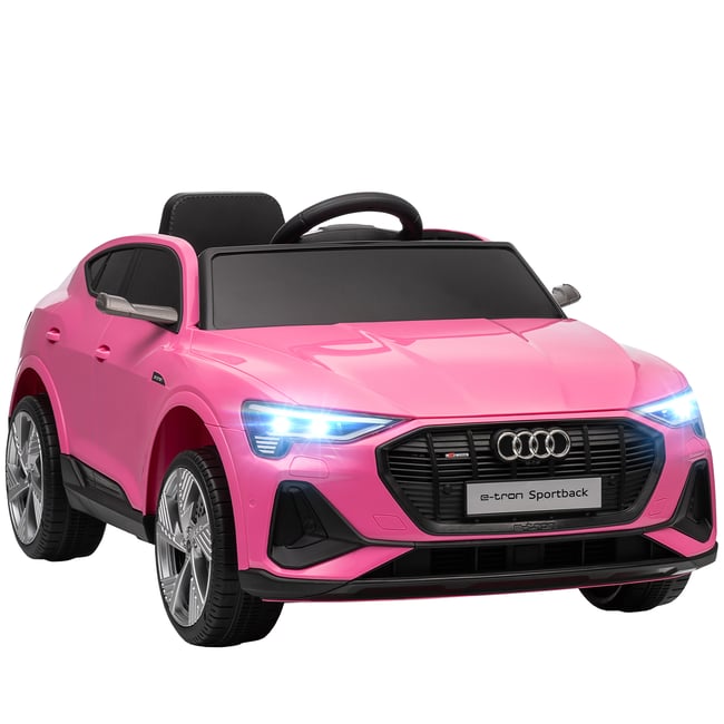 Voiture électrique à conducteur assis PP Rose rose <span itemprop=