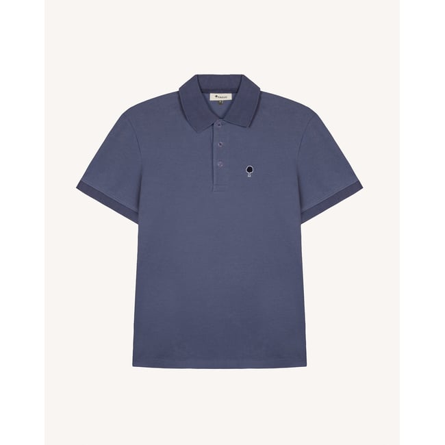 Polo LUMIGNY bleu marine <span itemprop=