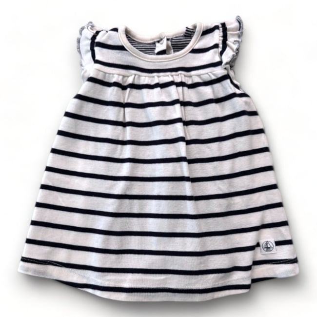Robe bébé - Très bon état blanc <span itemprop=
