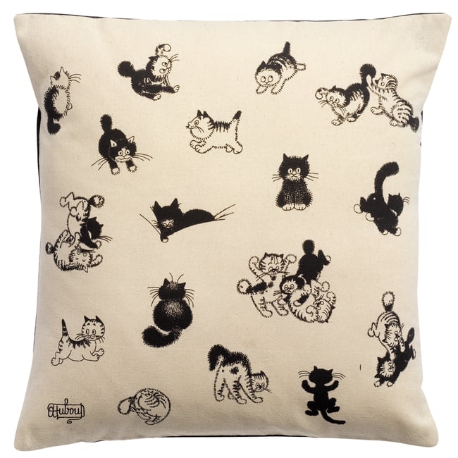 Coussin Aurore Paisible ecru <span itemprop=
