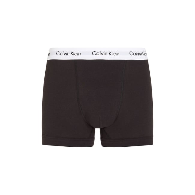 Lot de 3 boxers coton stretch noir <span itemprop=