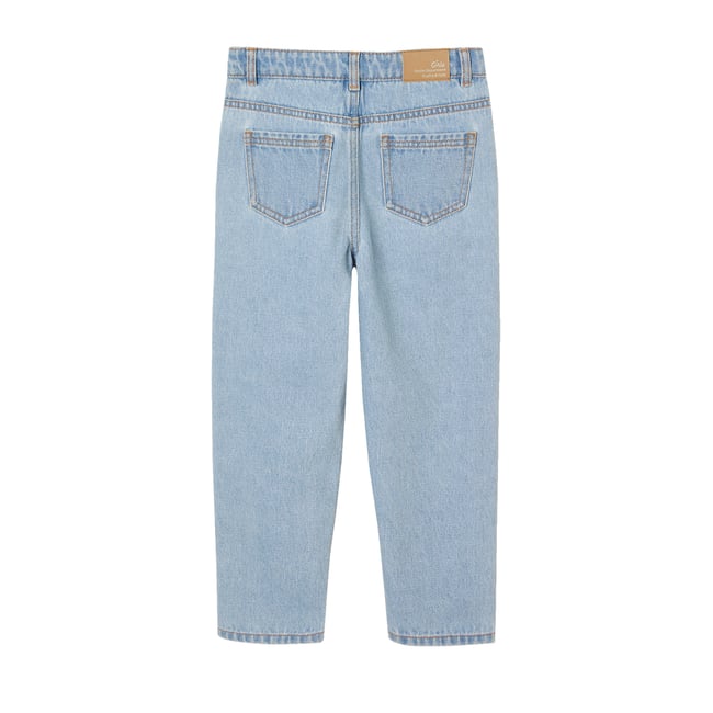 Jeans élastique Confort Jeans Fille 4-8 Ans Peacolate - Brodé