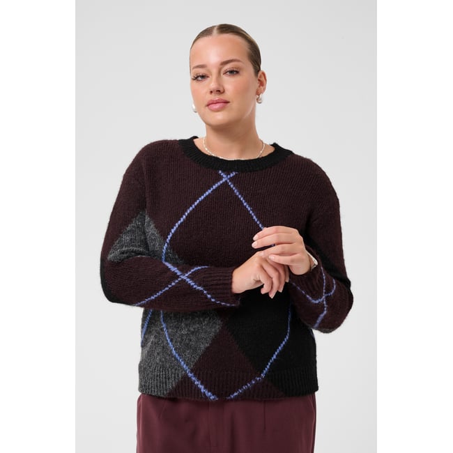 Pullover tricoté - KAFFE CURVE