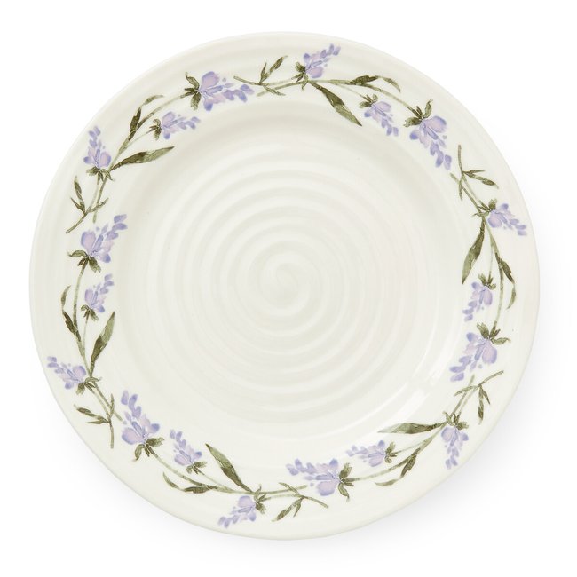 Set of 4 Lavandula Side Plates, white, SOPHIE CONRAN FOR PORTMEIRION