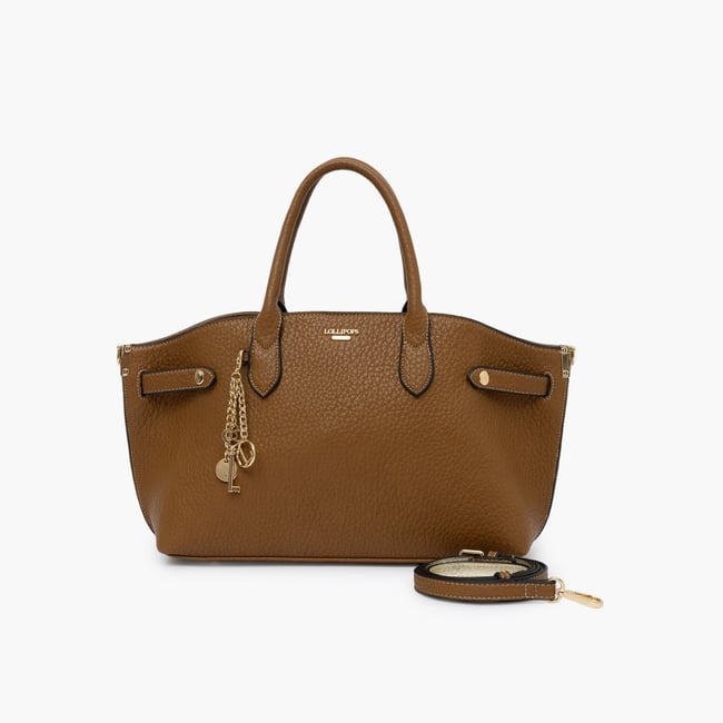 Sac shopper  Todora camel,doré <span itemprop=