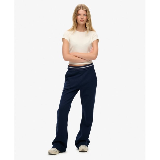 Jogger Athletic Essentials Logo Taille Basse Évasé - SUPERDRY