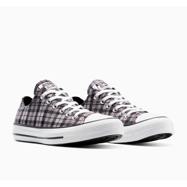 Scarpe da ginnastica Chuck Taylor All Star Plaid nero/lilla CONVERSE