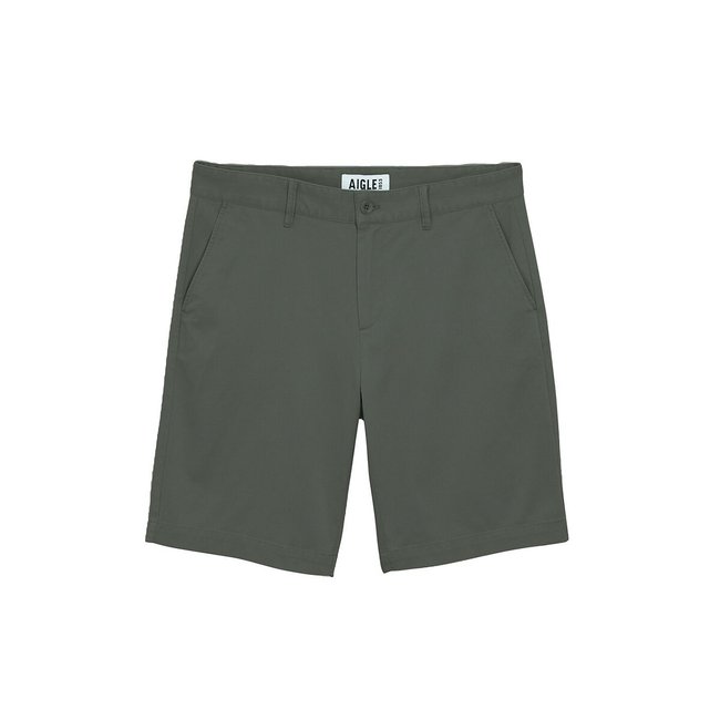 Short chino vert grise Aigle La Redoute