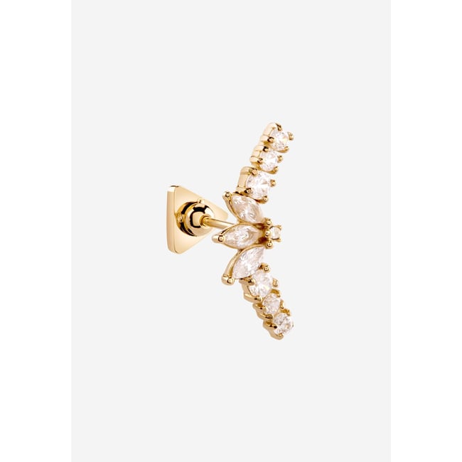 Boucles D'oreilles Piercing Studio or <span itemprop=