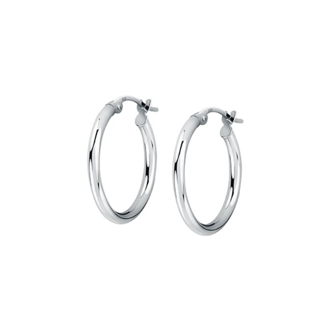 Créoles en or 375 argent <span itemprop=