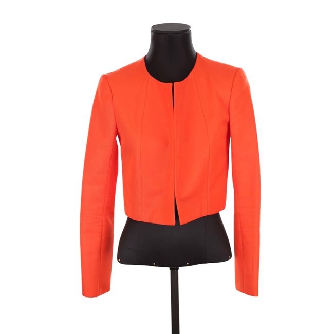 Veste en coton - Très Bon État orange <span itemprop=