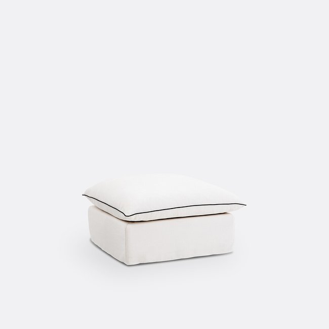 Hocker Odna, dickes Leinen - LA REDOUTE INTERIEURS