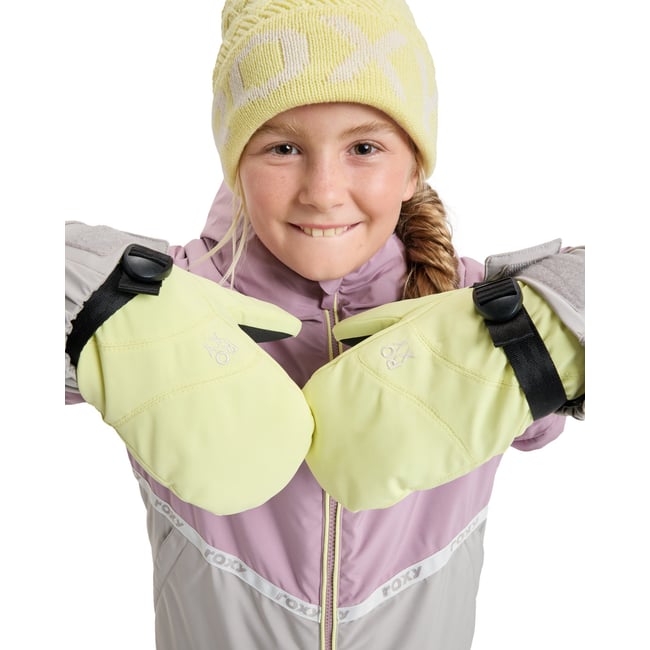 Moufles techniques ski/snowboard. jaune yellow pear <span itemprop=