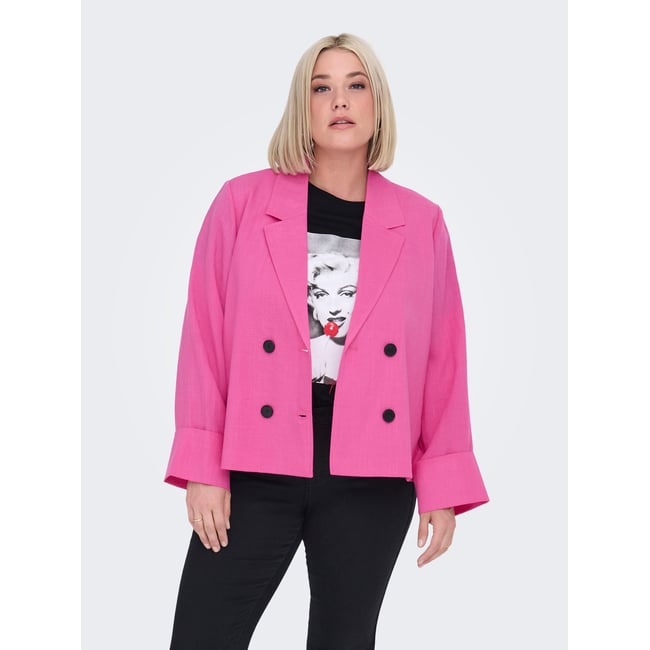 Blazer fuchsia fedora <span itemprop=