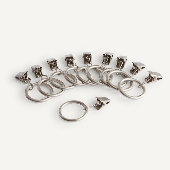 Set of 10 Loch Curtain Clips - AM.PM