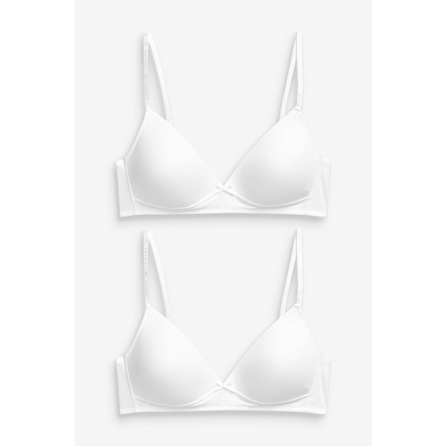 Soutiens-Gorge premier entraîneur, lot de 2 blanc <span itemprop=