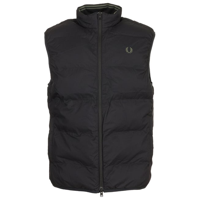 INSULATED GILET black <span itemprop=