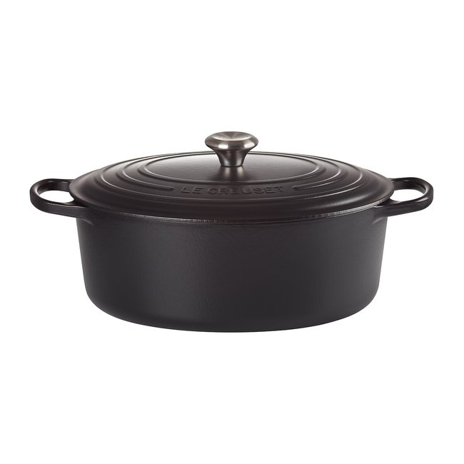 Cocotte Ovale Signature noir <span itemprop=