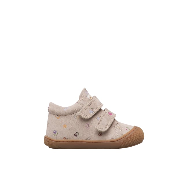 Chaussures premiers pas en suède COCOON VL beige-marron <span itemprop=