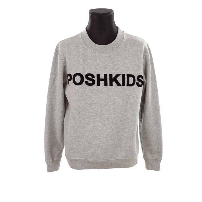 Sweatshirt en coton - Très Bon État gris <span itemprop=