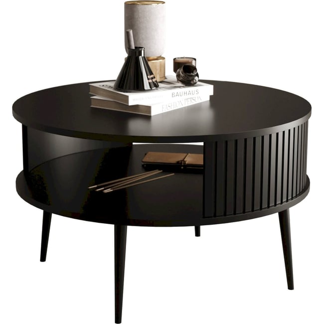 Table basse ronde collection PIVIANO - RECOLLECTION