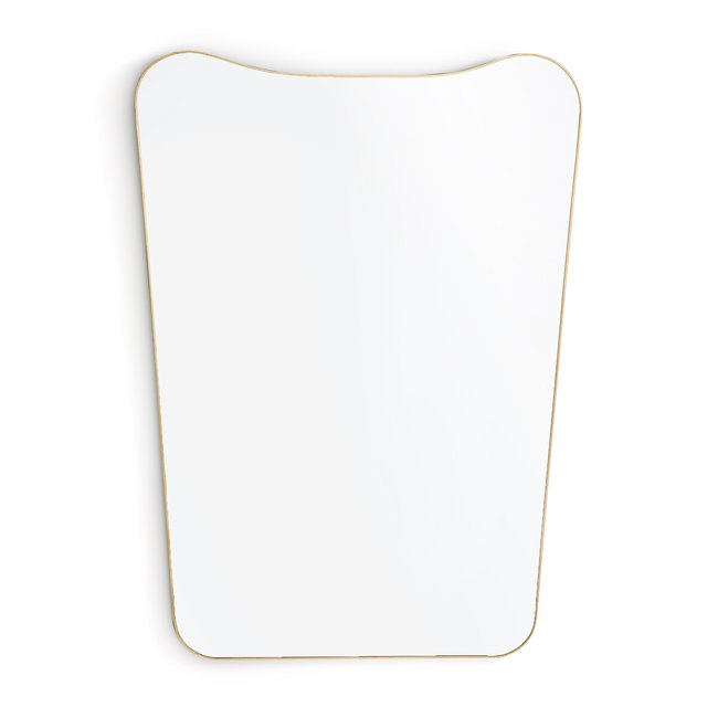 Uyova 90 x 65cm Brass Mirror - LA REDOUTE INTERIEURS