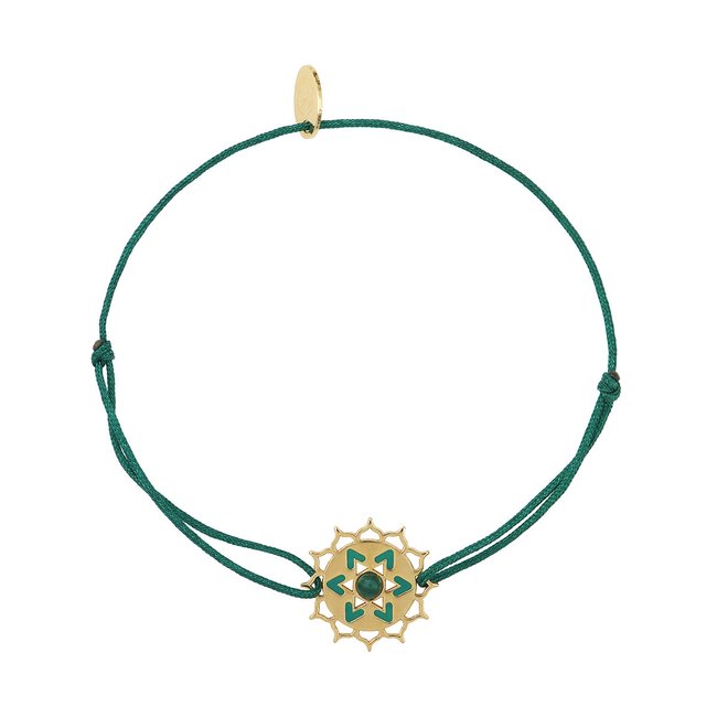 Bracelet cordon chakras 