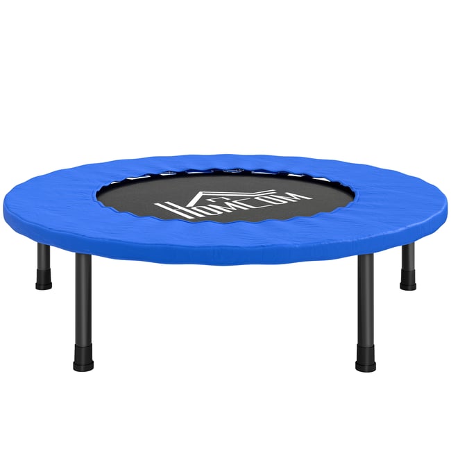Trampoline Acier Bleu, Noir bleu <span itemprop=