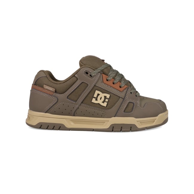 Chaussures d'hiver en cuir STAG WNT. vert dark olive/olive <span itemprop=