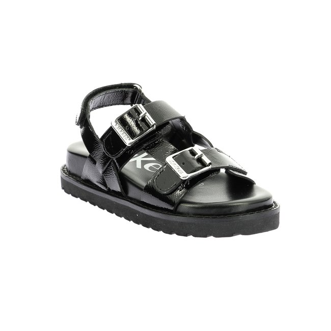 Sandales Cuir NEOSUMMER KID noir <span itemprop=