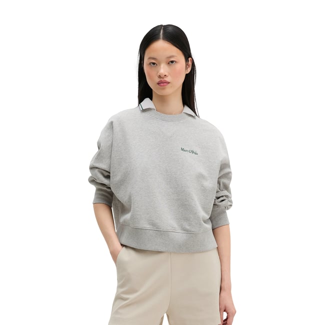 Sweat MOP Club '67, oversized, boxy fit avec surface peignée - MARC O'POLO