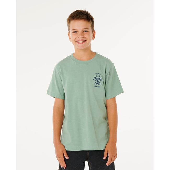 T-shirt à manches courtes Let's See The WAVES Enfant (1-8 ans) - RIP CURL