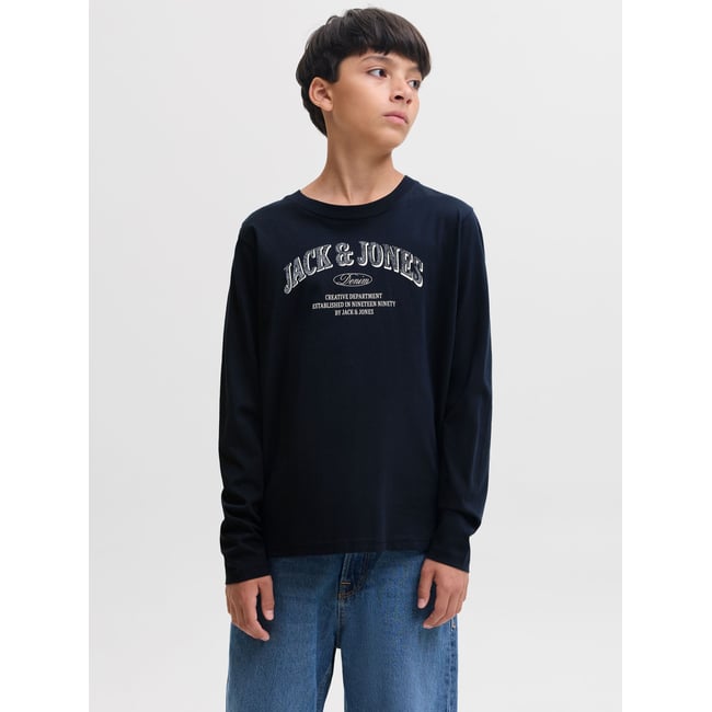 T-Shirt À Manches Longues - JACK & JONES JUNIOR