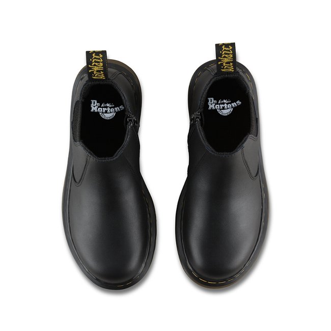 Dr martens black 2976 boots youth shop