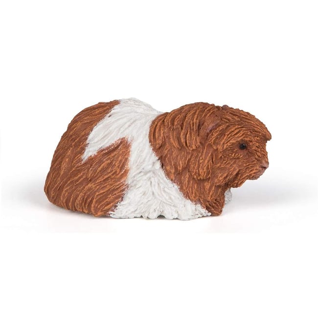 Figurine Cochon d'inde marron <span itemprop=