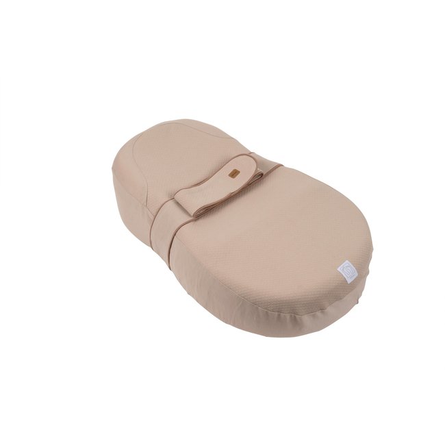 Cocon ergonomique bébé COCOONABABY avoine <span itemprop=