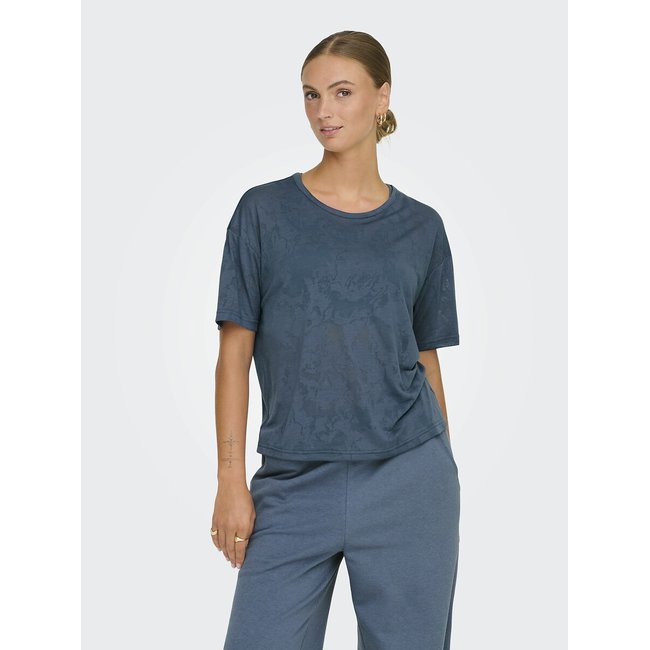 Camiseta Aub-Bia con motivo desgastado, corte amplio - ONLY PLAY