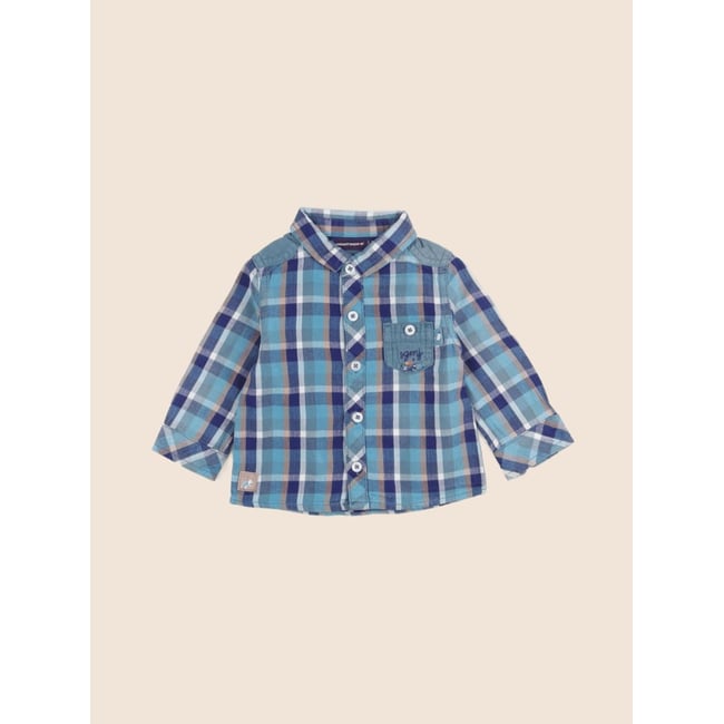 Chemise - Très bon état bleu <span itemprop=