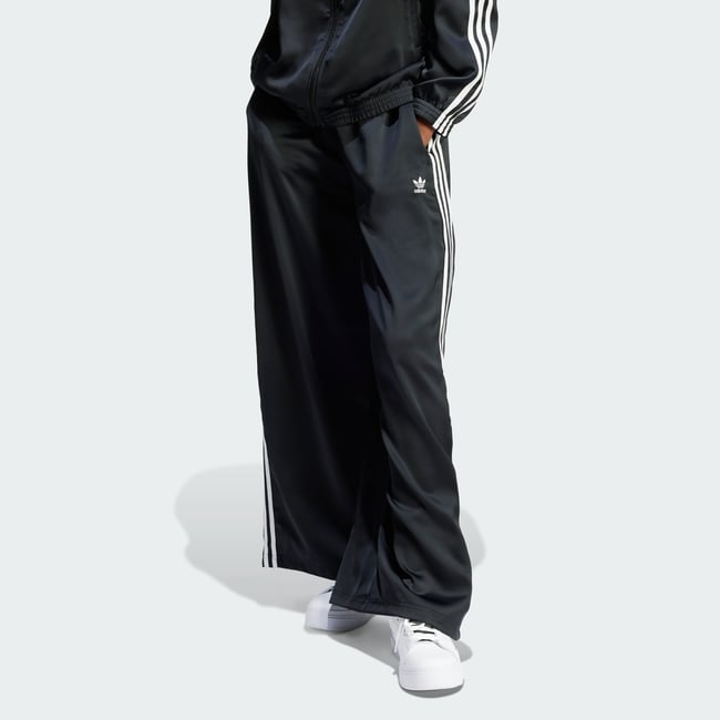 Pantalon De Survêtement À Jambes Larges En Satin Adicolor - adidas Originals