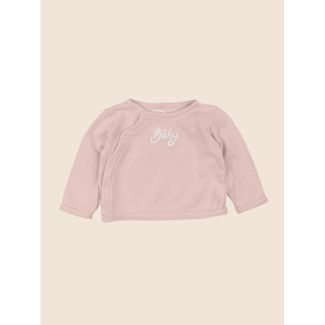 Sweat - Bon état rose <span itemprop=