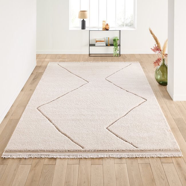 Alfombra de estilo bereber, Effie crudo <span itemprop=