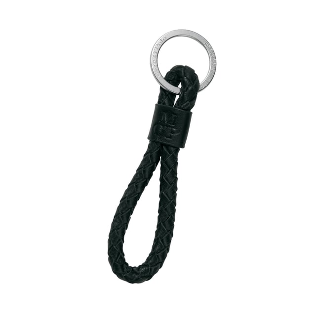 Porte-clés en cuir de vache tressé - MARC O'POLO