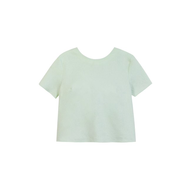 Top manches courtes amande <span itemprop=