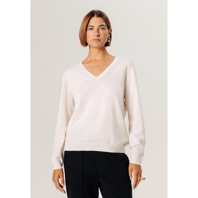 Pull col V en laine mérinos - RODIER